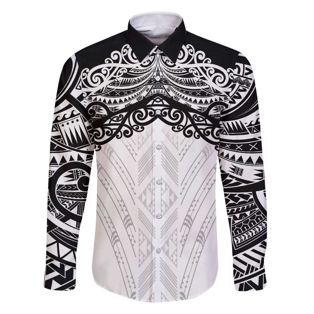 New Zealand Koru Fern Custom Family Matching Off Shoulder Short Dress and Hawaiian Shirt Simple Taniko Motif