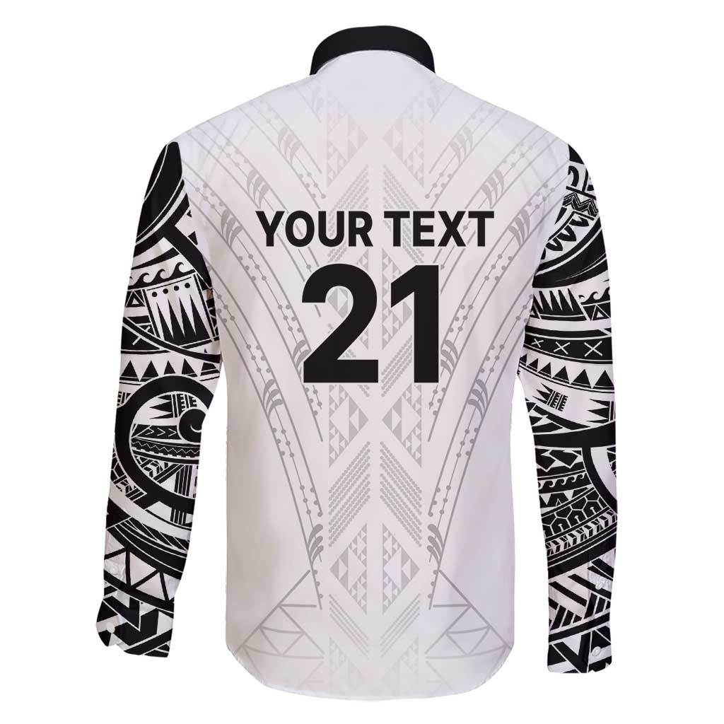 New Zealand Koru Fern Custom Family Matching Short Sleeve Bodycon Dress and Hawaiian Shirt Simple Taniko Motif