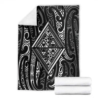 New Zealand Maori Taniko Blanket Black Kowhaiwhai Puhoro