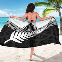 New Zealand Silver Fern Sarong Maori Koru Mixed Taniko Pattern LT9 - Polynesian Pride