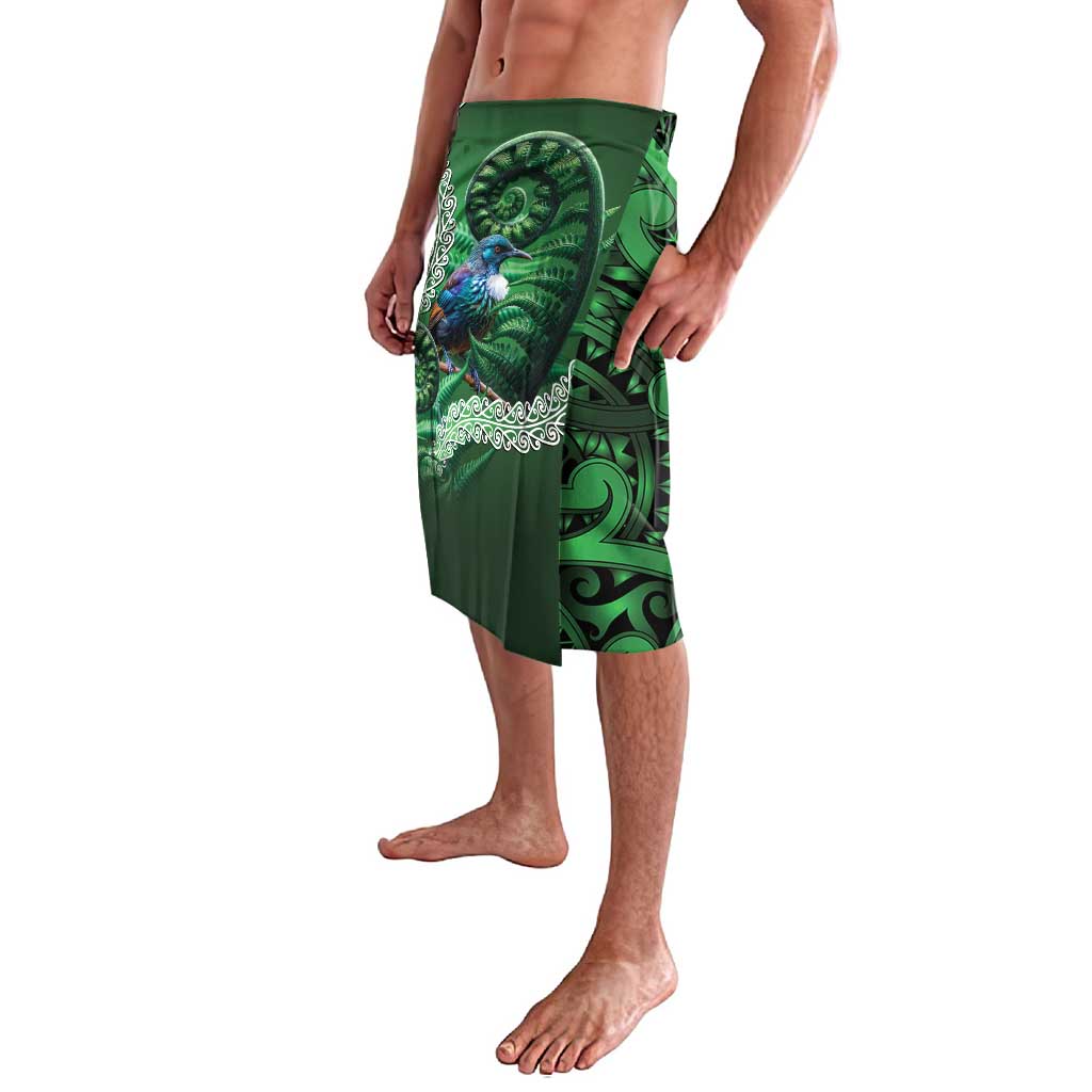 Tui Bird Koru Silver Fern Aotearoa Lavalava
