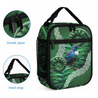 Tui Bird Koru Silver Fern Aotearoa Lunch Bag LT9 - Polynesian Pride