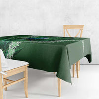 Tui Bird Koru Silver Fern Aotearoa Tablecloth