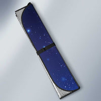 Tui Bird Matariki Galaxy Auto Sun Shade Koru Silver Fern Aotearoa