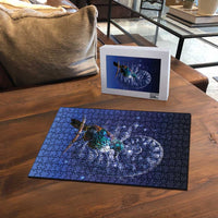 Tui Bird Matariki Galaxy Puzzle Koru Silver Fern Aotearoa