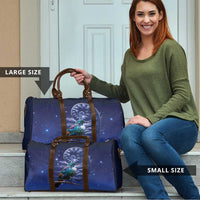Tui Bird Matariki Galaxy Travel Bag Koru Silver Fern Aotearoa LT9 - Polynesian Pride