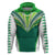 Custom Polynesian Pride Cook Islands Rugby Hoodie No1 LT9 Pullover Hoodie Green - Polynesian Pride