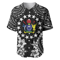 Cook Islands Ra o te Ui Ariki Est 1967 Baseball Jersey LT9 Black - Polynesian Pride