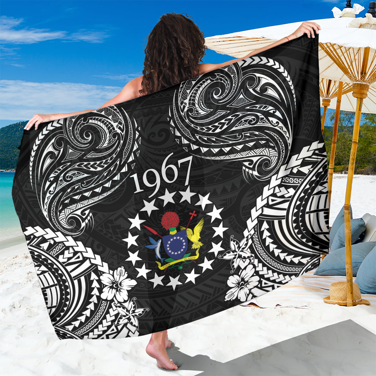 Cook Islands Ra o te Ui Ariki Est 1967 Sarong