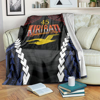 Kiribati 45th Anniversary Independence Day Blanket Since 1979 LT9 Black - Polynesian Pride