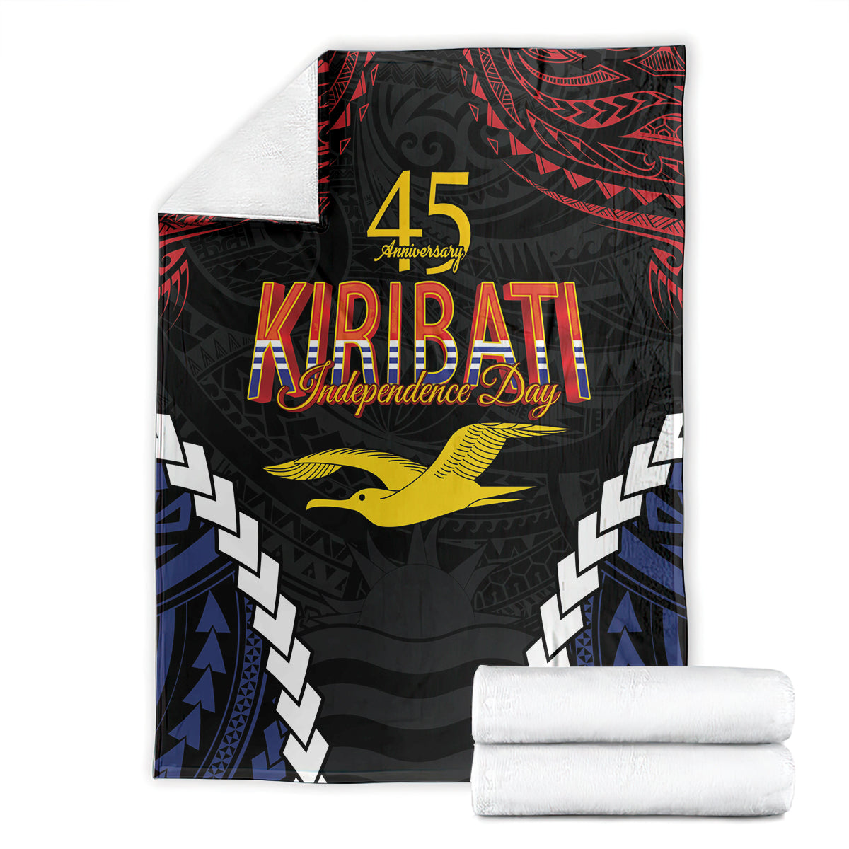 Kiribati 45th Anniversary Independence Day Blanket Since 1979 LT9 - Polynesian Pride