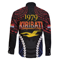 Kiribati 45th Anniversary Independence Day Family Matching Long Sleeve Bodycon Dress and Hawaiian Shirt Since 1979