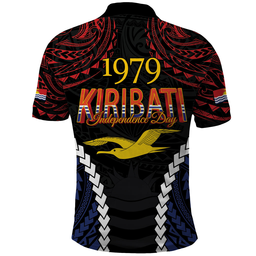 Kiribati 45th Anniversary Independence Day Polo Shirt Since 1979 LT9 - Polynesian Pride