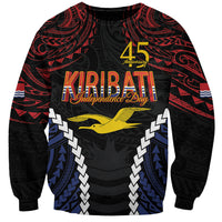 Kiribati 45th Anniversary Independence Day Sweatshirt Since 1979 LT9 Unisex Black - Polynesian Pride