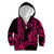 Custom King Kamehameha Day Hawaii Kid Hoodie Paradise of the Pacific Tribal Kakau - Pink LT9 - Polynesian Pride