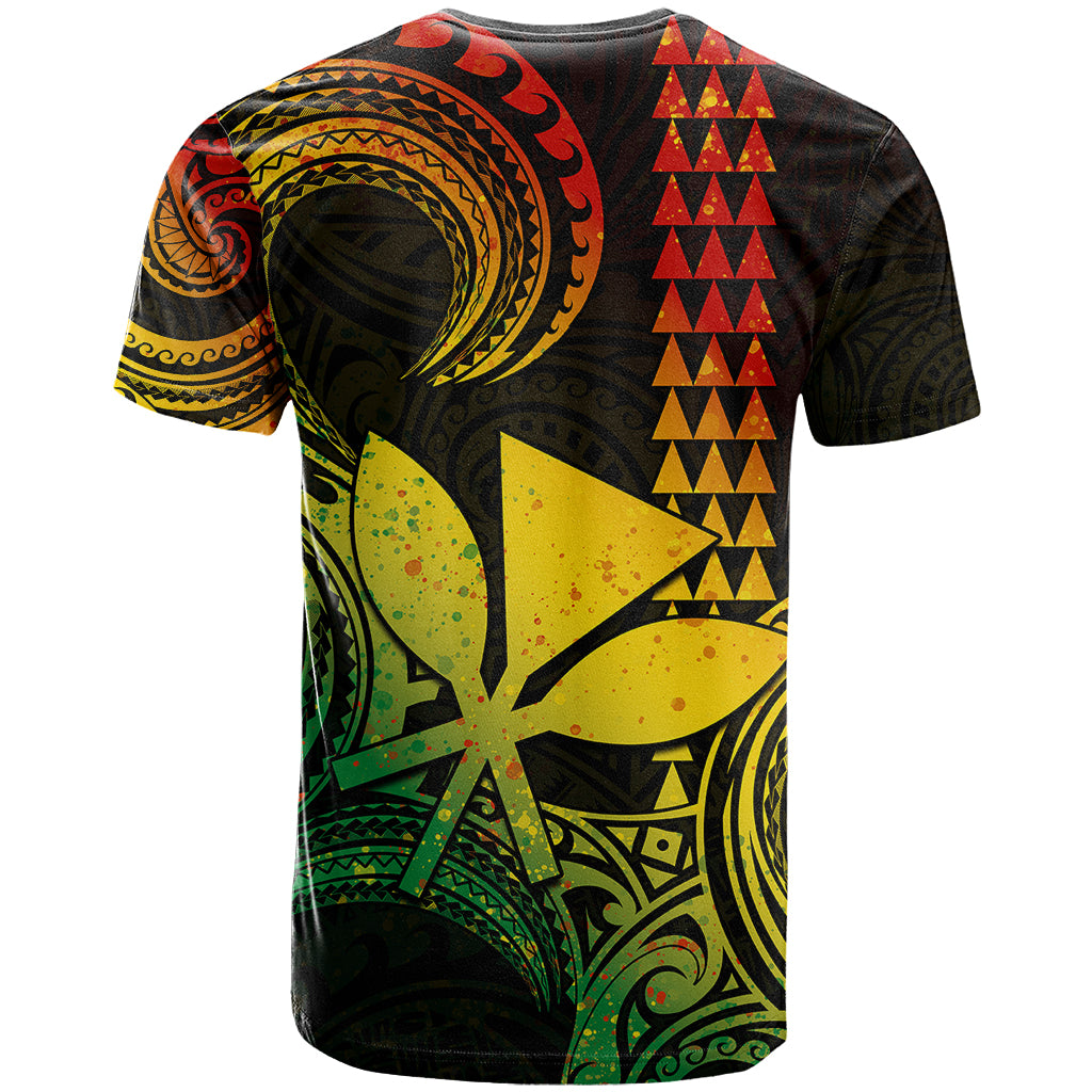 Custom King Kamehameha Day Hawaii T Shirt Paradise of the Pacific Tribal Kakau Reggae LT9 - Polynesian Pride