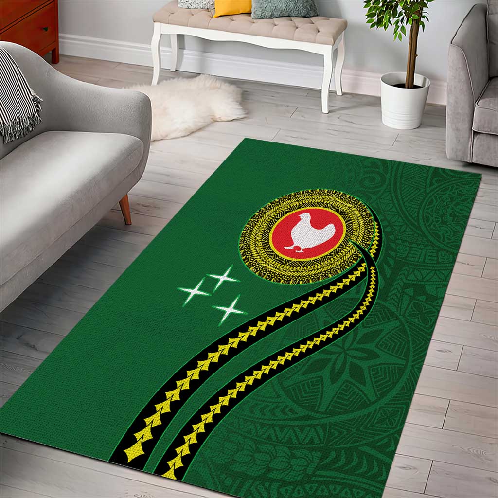 Manua Islands Polynesian Style Area Rug LT9 - Polynesian Pride