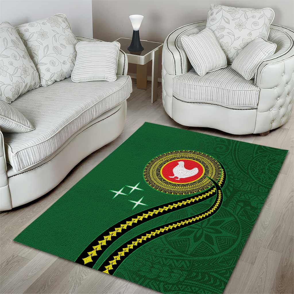 Manua Islands Polynesian Style Area Rug LT9 - Polynesian Pride