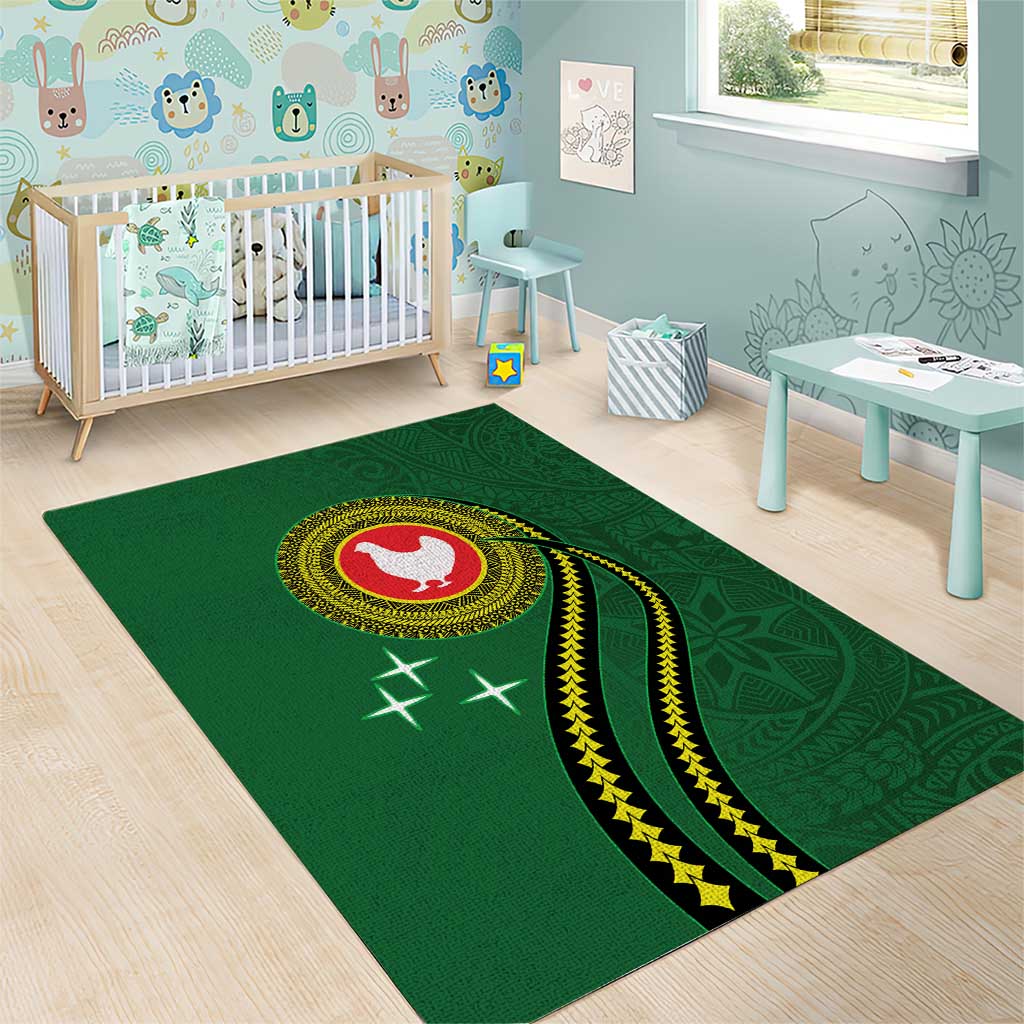 Manua Islands Polynesian Style Area Rug LT9 - Polynesian Pride