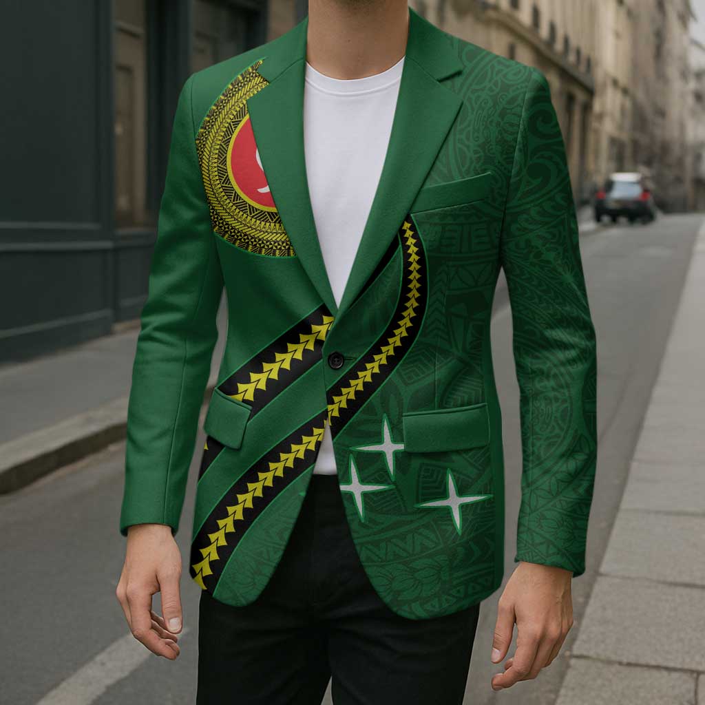 Manua Islands Polynesian Style Blazer LT9 - Polynesian Pride