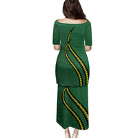 Manua Islands Polynesian Style Family Matching Puletasi and Hawaiian Shirt LT9 - Polynesian Pride