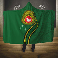 Manua Islands Polynesian Style Hooded Blanket