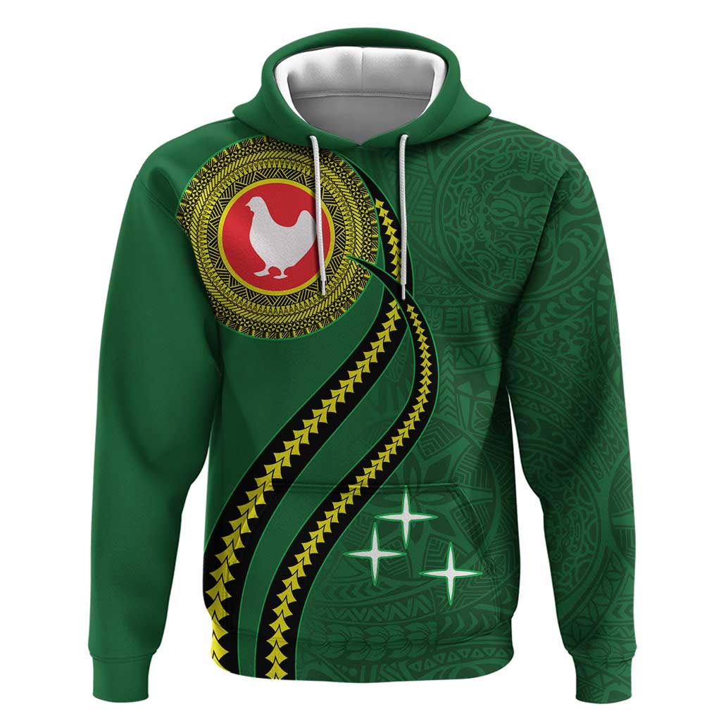 Manua Islands Polynesian Style Hoodie