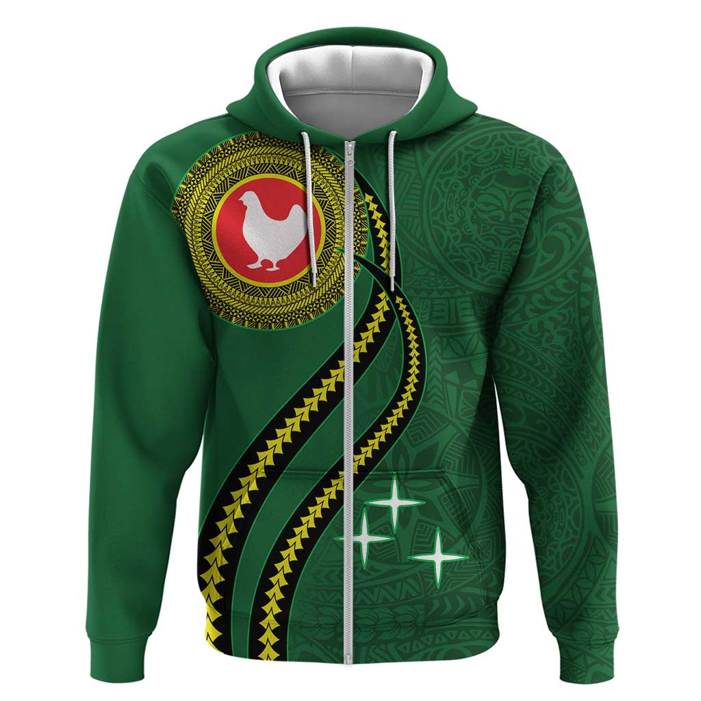 Manua Islands Polynesian Style Hoodie