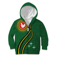 Manua Islands Polynesian Style Kid Hoodie