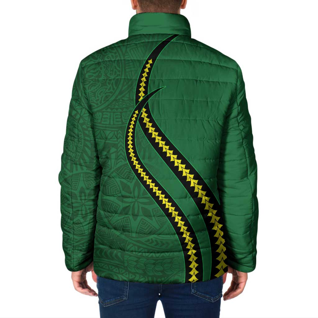 Manua Islands Polynesian Style Padded Jacket LT9 - Polynesian Pride