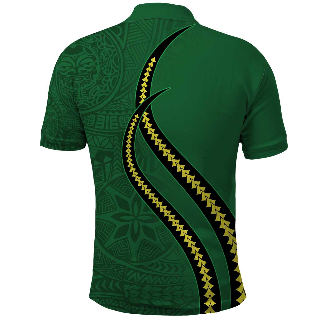 Manua Islands Polynesian Style Polo Shirt