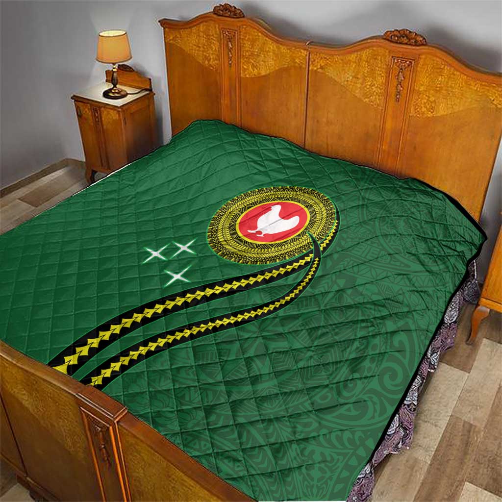 Manua Islands Polynesian Style Quilt LT9 - Polynesian Pride