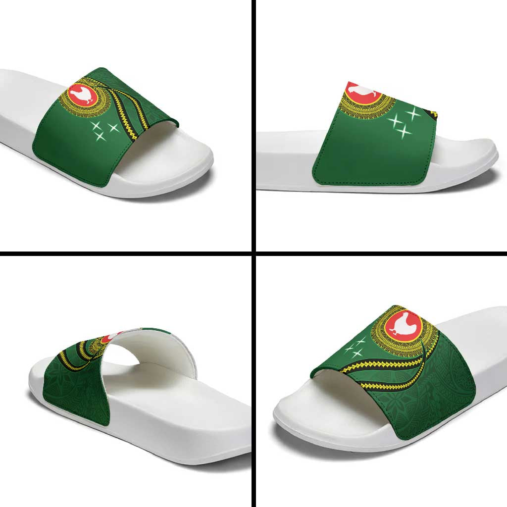 Manua Islands Polynesian Style Slide Sandals LT9 - Polynesian Pride