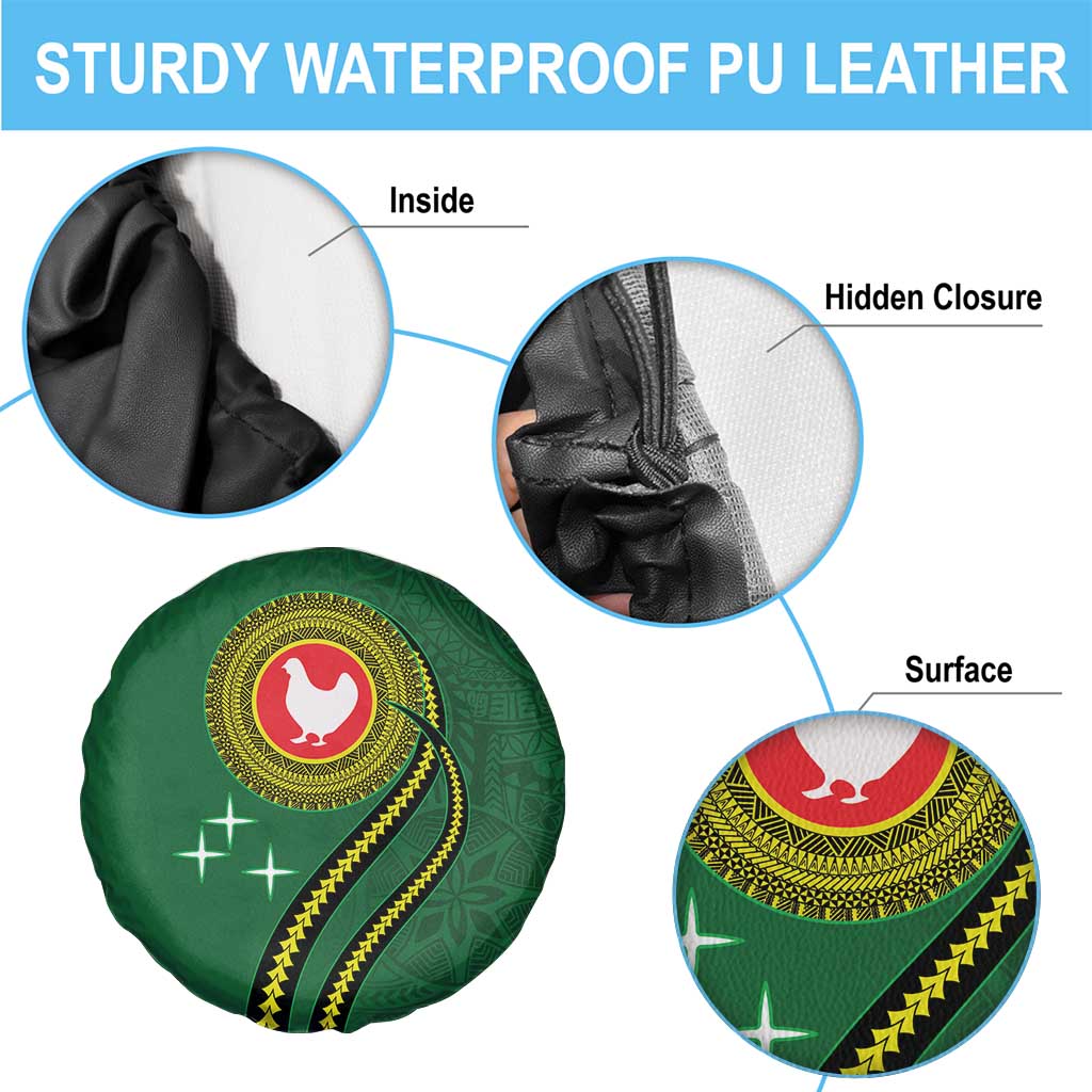 Manua Islands Polynesian Style Spare Tire Cover LT9 - Polynesian Pride