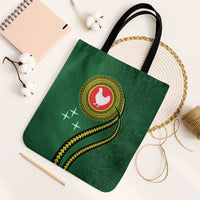 Manua Islands Polynesian Style Tote Bag LT9 Black Strap One Size Green - Polynesian Pride