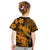 Aloha Hawaii Kid T Shirt Hammerhead Shark Tattoo Polynesian Summer - Gold LT9 - Polynesian Pride