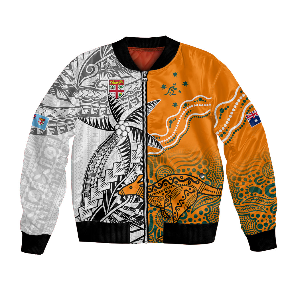 fiji-australia-rugby-bomber-jacket-world-cup-2023-polynesia-tapa-mixed-indigenous-aboriginal