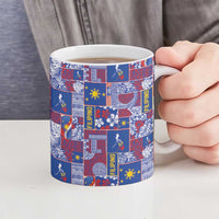 Filipino Maligayang Pasko Ceramic Mug Pacific Patchwork Xmas Vibes LT9 - Polynesian Pride