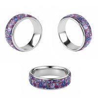 Filipino Maligayang Pasko Classic Ring Pacific Patchwork Xmas Vibes LT9 - Polynesian Pride
