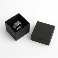 Filipino Maligayang Pasko Classic Ring Pacific Patchwork Xmas Vibes LT9 - Polynesian Pride