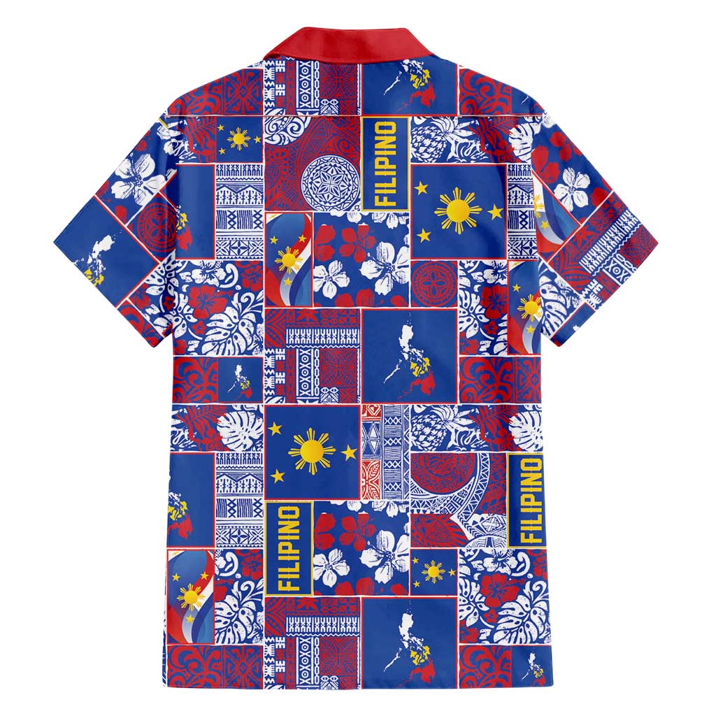 Filipino Maligayang Pasko Family Matching Puletasi and Hawaiian Shirt Pacific Patchwork Xmas Vibes LT9 - Polynesian Pride