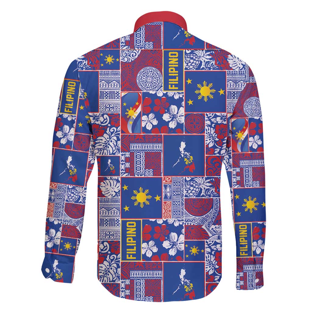 Filipino Maligayang Pasko Family Matching Short Sleeve Bodycon Dress and Hawaiian Shirt Pacific Patchwork Xmas Vibes - Polynesian Pride