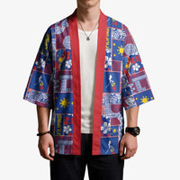 Filipino Maligayang Pasko Kimono Pacific Patchwork Xmas Vibes - Polynesian Pride