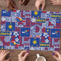 Filipino Maligayang Pasko Puzzle Pacific Patchwork Xmas Vibes LT9 - Polynesian Pride
