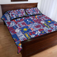 Filipino Maligayang Pasko Quilt Bed Set Pacific Patchwork Xmas Vibes LT9 - Polynesian Pride