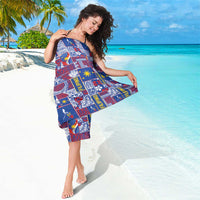 Filipino Maligayang Pasko Sarong Pacific Patchwork Xmas Vibes LT9 - Polynesian Pride