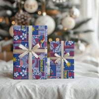 Filipino Maligayang Pasko Wrapping Paper Pacific Patchwork Xmas Vibes LT9 - Polynesian Pride