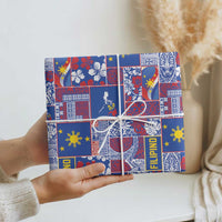 Filipino Maligayang Pasko Wrapping Paper Pacific Patchwork Xmas Vibes LT9 - Polynesian Pride