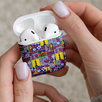 New Caledonia Joyeux Noel AirPods Case Pacific Patchwork Xmas Vibes LT9 - Polynesian Pride