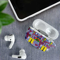 New Caledonia Joyeux Noel AirPods Case Pacific Patchwork Xmas Vibes LT9 - Polynesian Pride